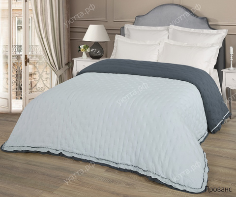 Покрывало Ecotex Provance (160*220 см ) - голубой - купить 1