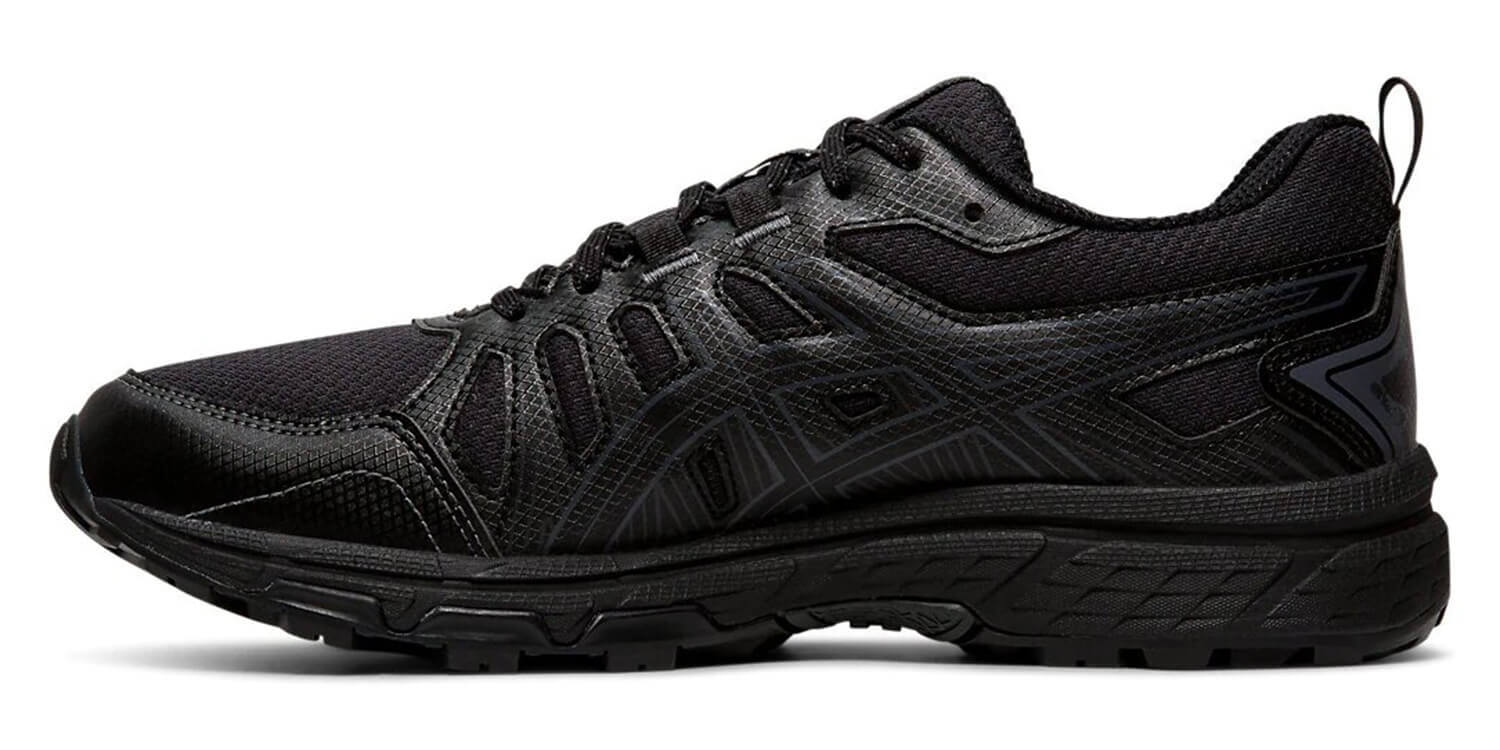 Asics Gel Venture 7 Wp кроссовки-внедорожники для бега женские черные (Распродажа) - 4