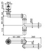 Alcaplast A413 Сифон для раковины