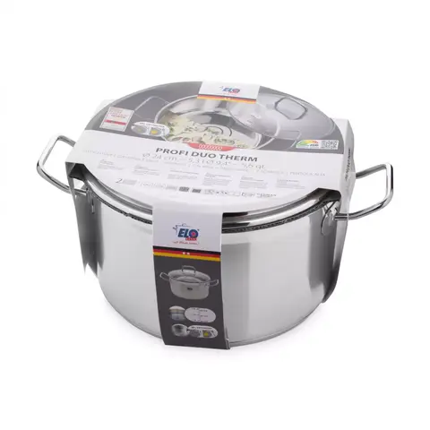 Кастрюля 24 см, 5,3 л ELO Profi Duo Therm арт. 40224