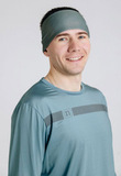 Беговая рубашка лонгслив Noname Miler T-Shirt Ls Ux 25 Grey/Green