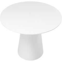 Стол раздвижной Benvenuto White Gloss200(50)x110cm