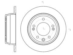 Диск тормозной G-brake  GR-01747