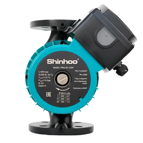 Циркуляционный насос Shinhoo BASIC PRO 80-10SF 3x380V, 71242006
