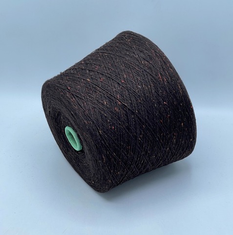 Filcom, Tibet tweed 2/11 550м. 50%Як, 50%Шелк, Горький шоколад,твид(125), 42081