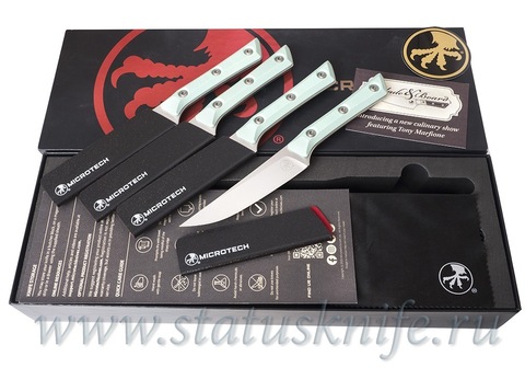 Сет Microtech Kitchen Steak Set 4 CARIBBEAN BLUE