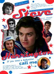 Открытка "Stranger Things: Better Call Steve"
