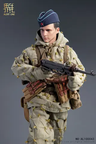 Фигурка Советский десантник ВОВ 1/6