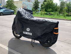 Чехол для мотоцикла с логотипом Yamaha (черный)