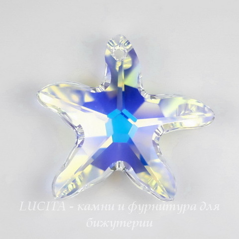 6721 Подвеска Сваровски Морская Звезда Crystal AB (28 мм)