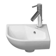 Duravit ME by Starck 722430000 Угловая раковина для рук с перел., с 1 отв. под смес., 430x380мм, цвет: Белый фото