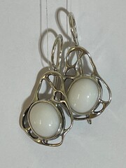 Претти (серьги из серебра)