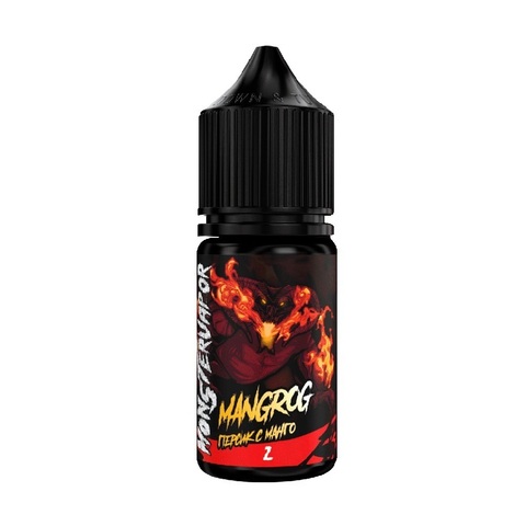Жидкость MONSTERVAPOR Salt 2% 30 ml - Mangrog (персик с манго)