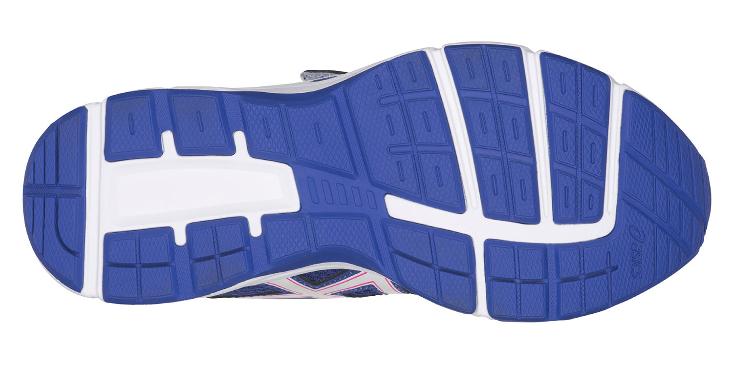 Asics Gel Galaxy 9 PS кроссовки для бега детские синие-розовые - 2