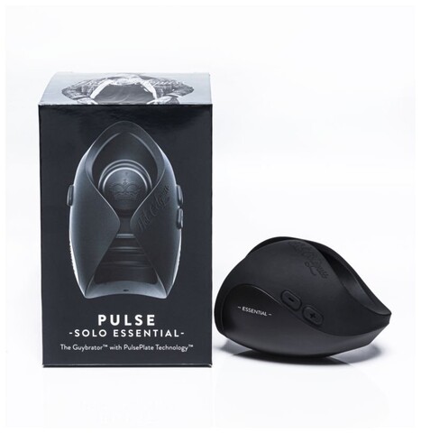 Единственный мужской вибратор (осциллятор) PULSE SOLO ESSENTIAL для удовольствия без рук
