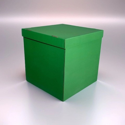 Коробка для шаров 70*70*70 зелёный