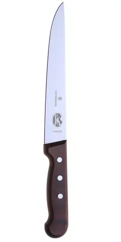 Нож Victorinox Rosewood для для разделки и резки мяса, лезвие 20 см, дерево (5.5500.20)