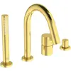 Ideal Standard BC789A2 Набортный смеситель для ванны/душа под 4 отверстия Brushed Gold / Шлифованное Золото