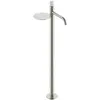 Boheme 120-NB-MR-GR Смеситель STICK напольный для умыв. Shine Смеситель STICK напольный для умыв. NICKEL BRUSH MRAMOR GREY Metal MRAMOR GREY