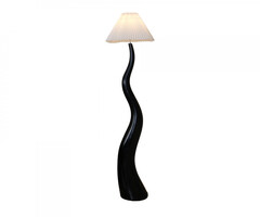 07015-F,19 Торшер Мерц черный+белый d45 h165 E27 1*40W. ТМ Kink Light