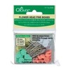 Clover Булавки с цветочной головкой в коробке