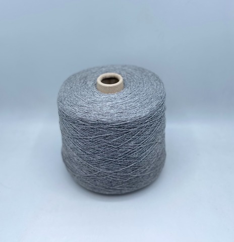 G&G Filati (пр.Италия),art-Ma vie 2/26 1300/100гр, 50%Кашемир, 50%Шелк, цвет-Серый меланж. арт.32316