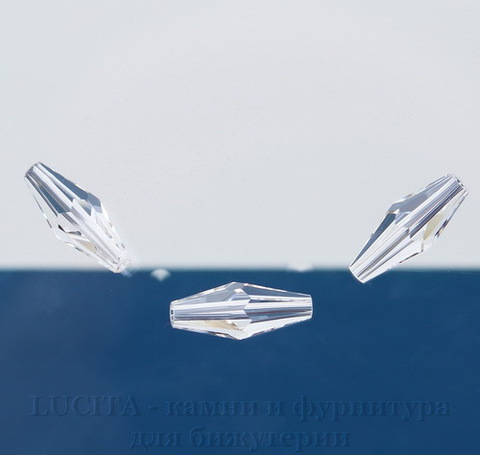 5205 Бусина - биконус вытянутый Сваровски Crystal 15х6 мм