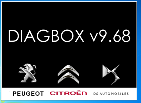 DiagBox V9.68 включает поддержку всего концерна PSA до 2020 года