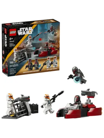 Конструктор Star Wars 75449 Боевой набор «Осада Мандалора»