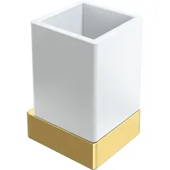 Boheme 10724-G Стакан настенный Qubic Gold фото