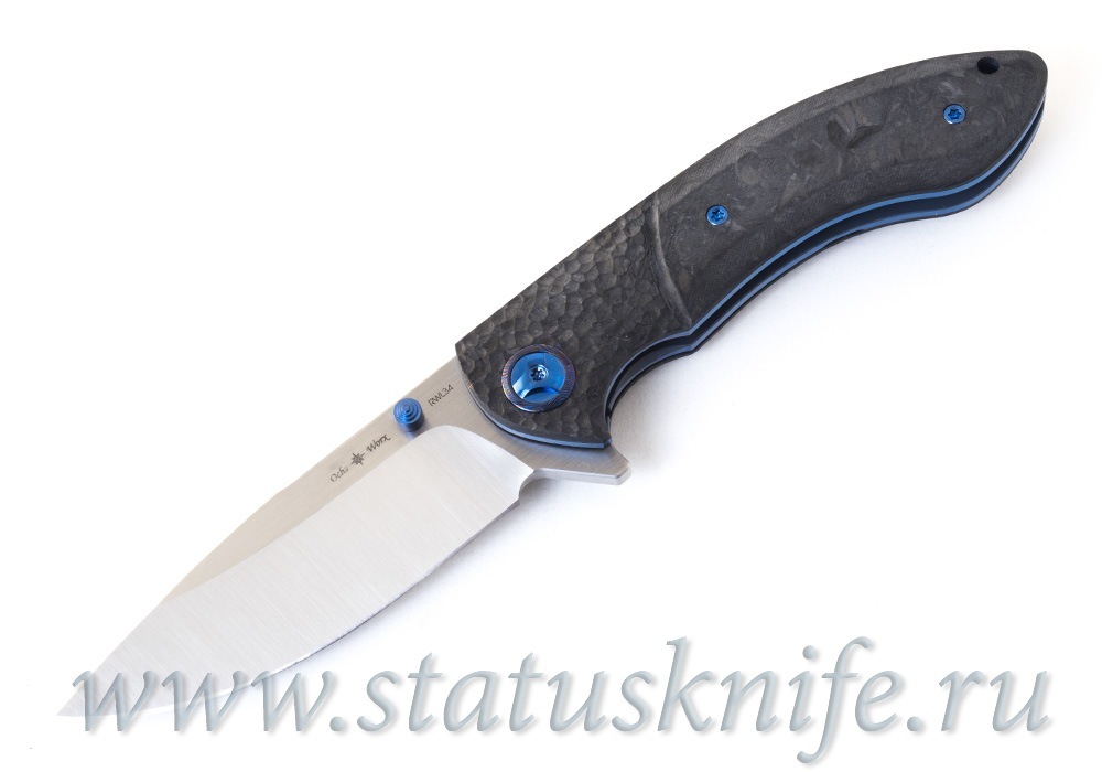 Нож Eric Ochs Orca Titanium Blue accent