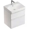 Geberit Smyle Square 500.352.00.1 Тумба под раковину 58.4x61.7x47см, Белый / Высокоглянцевое покрытие