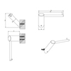Gessi Ovale 25655#299 Держатель для туалетной бумаги вертикальный/горизонтальный, цвет: Black XL