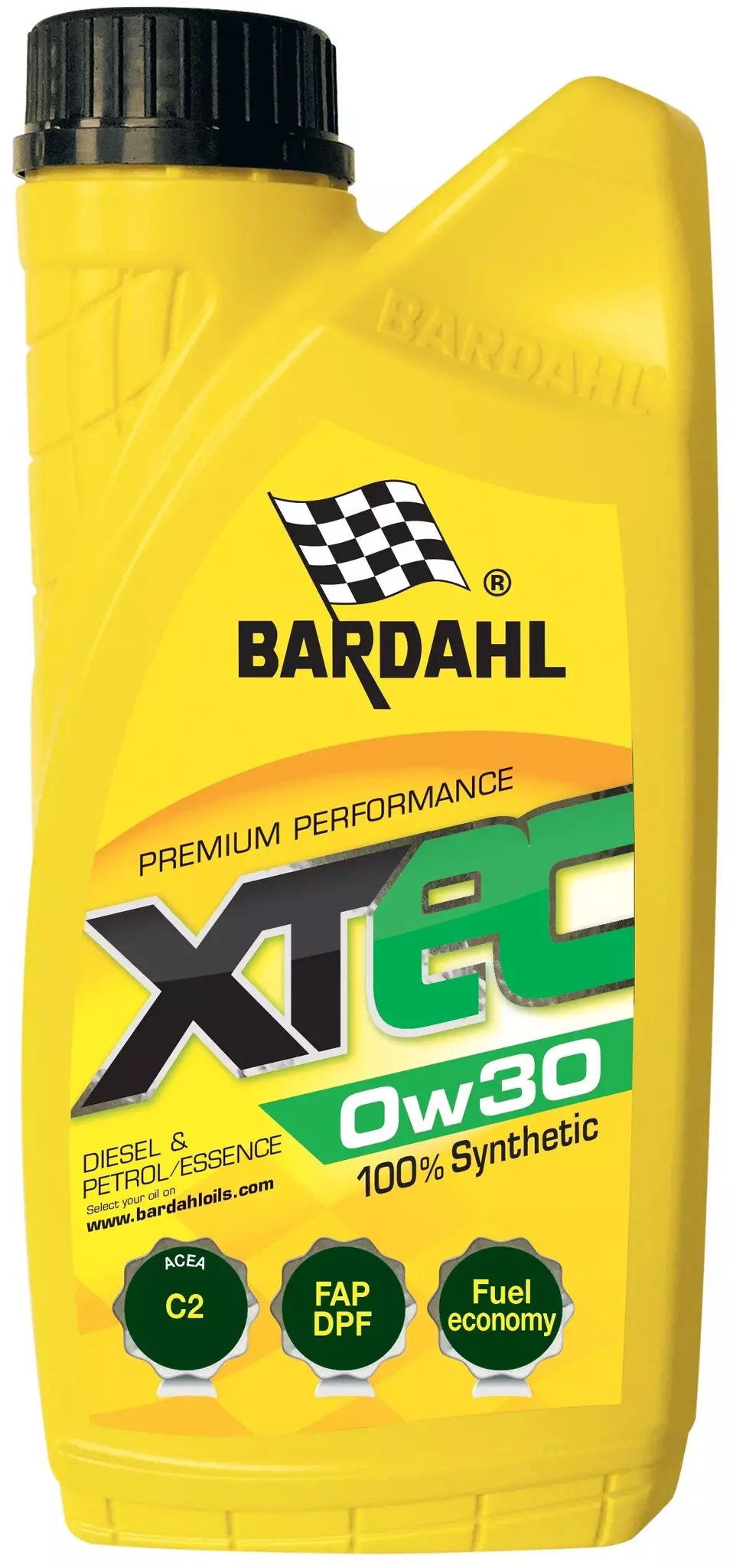 Масло моторное Bardahl XTEC 0W-30 F C2 FORD синтетическое 1 л