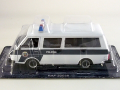 RAF-22038 Latvia Latvian Policija 1:43 DeAgostini World's Police Car #44