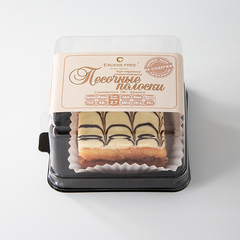 Торт-пирожное " Песочные полоски" 90 г