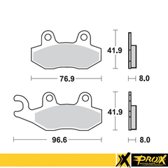 тормозные колодки передние Yamaha/Honda/Kawasaki/Suzuki/Yamaha '87-97