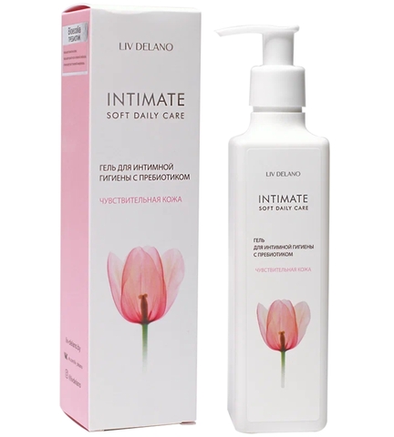 Гель для интимной гигиены Intimate  с пребиотиком Чувствительная кожа 230мл Liv-delano