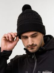 Зимняя шапка для города, туризма Remington Knit Мelange Black one size на remingtonn.ru