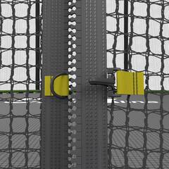Батут UNIX Line Simple 12 ft (366 см) с внутренней защитной сеткой, цветной