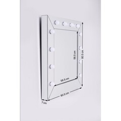 Зеркало Make Up Square 81x81 см