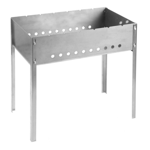 GRINDA Barbecue, 500 x 300 x 500 мм, нержавеющая сталь, 1.5 мм, сборный мангал (427784)