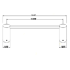 Gessi Ovale 25697#031 Полотенцедержатель 30см, цвет: хром