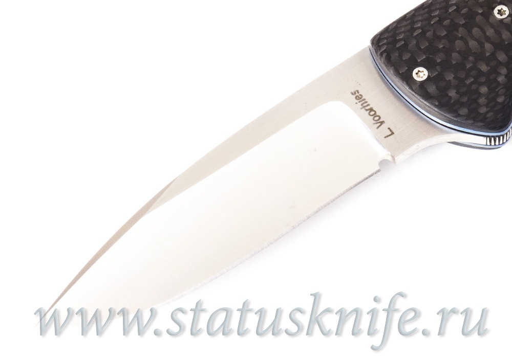 Нож Les Voorhies IKBS Flipper S30V Satin Finish