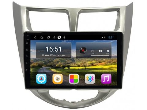 Магнитола Hyundai Solaris (2011-2017) Android 11 2/32GB IPS AHD модель CB-3005T3К