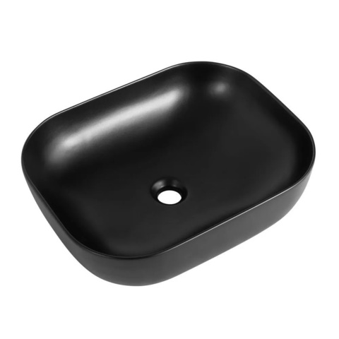 BelBagno BB1302-H301 Раковина керамическая накладная, 40x50, цвет: чёрный