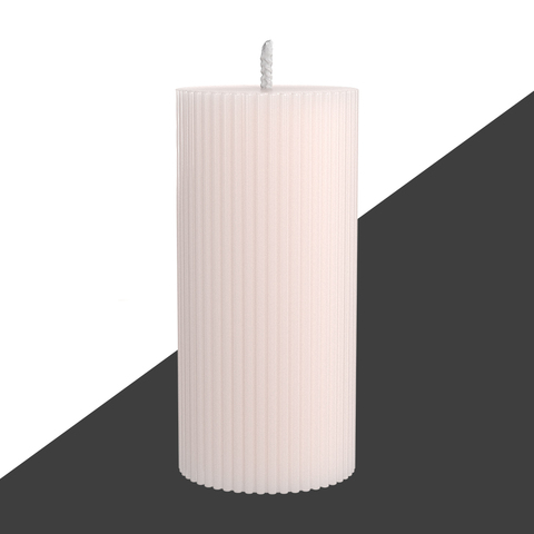 Декоративная свеча 7х15см SCANDYLAB Empire White SL-EM01