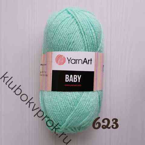 YARNART BABY 623, Мята