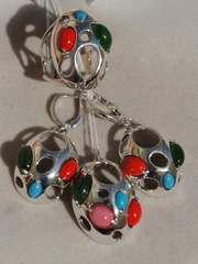 Алюла (серьги из серебра)