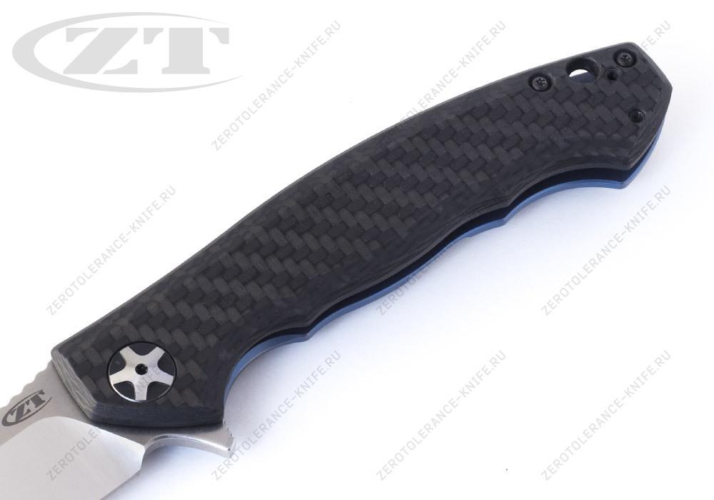 Нож Zero Tolerance 0452CFМ390BLU First 3 Sinkevich - фотография 